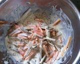 わが家のまろやかごぼうサラダ☆作り方6写真