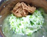 茶の香り❀　お箸で食べるつけパスタ。作り方6写真