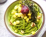 茶の香り❀　お箸で食べるつけパスタ。作り方12写真