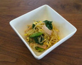 ５分で完成！青梗菜とモヤシの中華和え作り方5写真