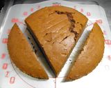 3D立体＊チョコのハリネズミ ケーキ♪作り方3写真
