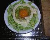 簡単キャベツの巣ごもり風卵作り方3写真