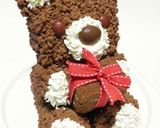 3D立体＊チョコのハリネズミ ケーキ♪作り方18写真