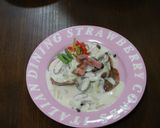 ポークソテーのホワイトソース掛け作り方9写真