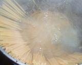 ✿豆板醤でペペロンチーノ風パスタ✿作り方7写真