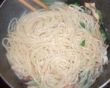 ✿豆板醤でペペロンチーノ風パスタ✿作り方13写真