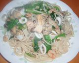 ✿豆板醤でペペロンチーノ風パスタ✿作り方14写真