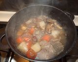 牛カルビの煮込み作り方4写真