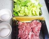 牛肉と白菜のさっと煮作り方1写真