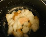 離乳食中期＼食パンで朝ご飯／きなこミルク作り方4写真