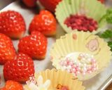 ひな祭りに❀苺のデコカップケーキ❀作り方9写真
