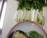 牡蠣と法蓮草のオイスターソース炒め作り方6写真