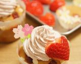 ひな祭りに❀苺のデコカップケーキ❀作り方10写真