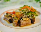 鰹のレアステーキ♪ガーリック＆ネギソース作り方10写真
