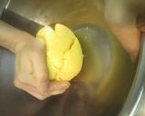 オレンジ卵の生パスタ生地作り方2写真