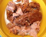 サーモンの豆乳クリーミーミートソース作り方3写真