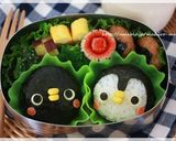簡単キャラ弁☆ペンギンおにぎり♪作り方10写真