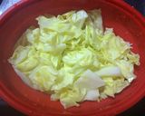 春♪新きゃべつ新玉ねぎ豆乳レンジキッシュ作り方1写真