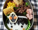節分に♪鬼のお面のお弁当！！☆キャラ弁☆作り方9写真