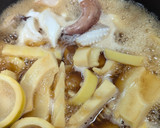 真竹と紋甲いかゲソの煮物作り方4写真