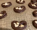 ガーナリップルとオートミールで焼きチョコ作り方2写真