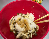 ヘルシー一品！しめじとお揚げのおろし和え作り方5写真