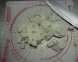 85ｋｃｌ♪主菜になる春菊のご馳走サラダ作り方2写真