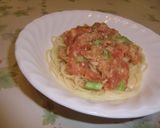 ちょちょいと簡単トマトパスタ♪作り方8写真