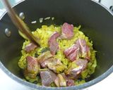 イラン代表料理♡ゴルメサブジ作り方5写真