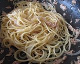 ツナと野沢菜パスタ＊作り方6写真