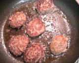 ♪にんじんとハンバーグ♪作り方4写真