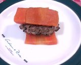 ♪にんじんとハンバーグ♪作り方5写真