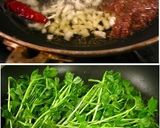 ■かんたん！豆苗のアンチョビ炒め■作り方2写真