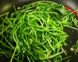 ■かんたん！豆苗のアンチョビ炒め■作り方3写真