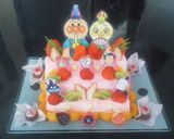 ロールケーキ★アンパンマンひな祭りケーキ作り方14写真