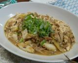 さんま缶と長葱、豆腐のさっぱりおろし煮作り方7写真
