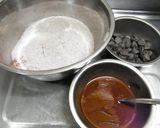 ダブルチョコ＊カップケーキ♪作り方1写真