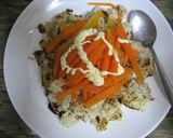 にんじんとマヨネーズのチャーハン作り方5写真