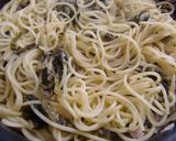 *広島菜とベーコンの和風パスタ*作り方7写真