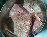 簡単☆鶏つくね作り方1写真