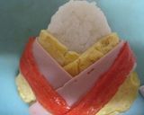 ひな祭りのお弁当（キャラ弁）作り方1写真