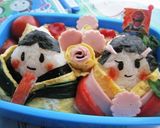 ひな祭りのお弁当（キャラ弁）作り方4写真