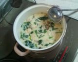 はんぺんだんごの豆乳シチュー作り方3写真