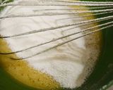 ホワイトチョコブラウニーコーヒーマーブル作り方8写真