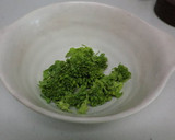 簡単・美味しい　菜の花のお漬け物作り方1写真