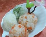 おひな祭りに♪一口3色おにぎり作り方6写真
