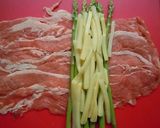 ミニアスパラとタケノコの肉巻き作り方3写真