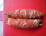 ミニアスパラとタケノコの肉巻き作り方4写真
