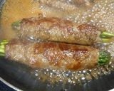 ミニアスパラとタケノコの肉巻き作り方5写真