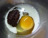 小豆とフルーツ　＊和風パンプディング＊作り方4写真
